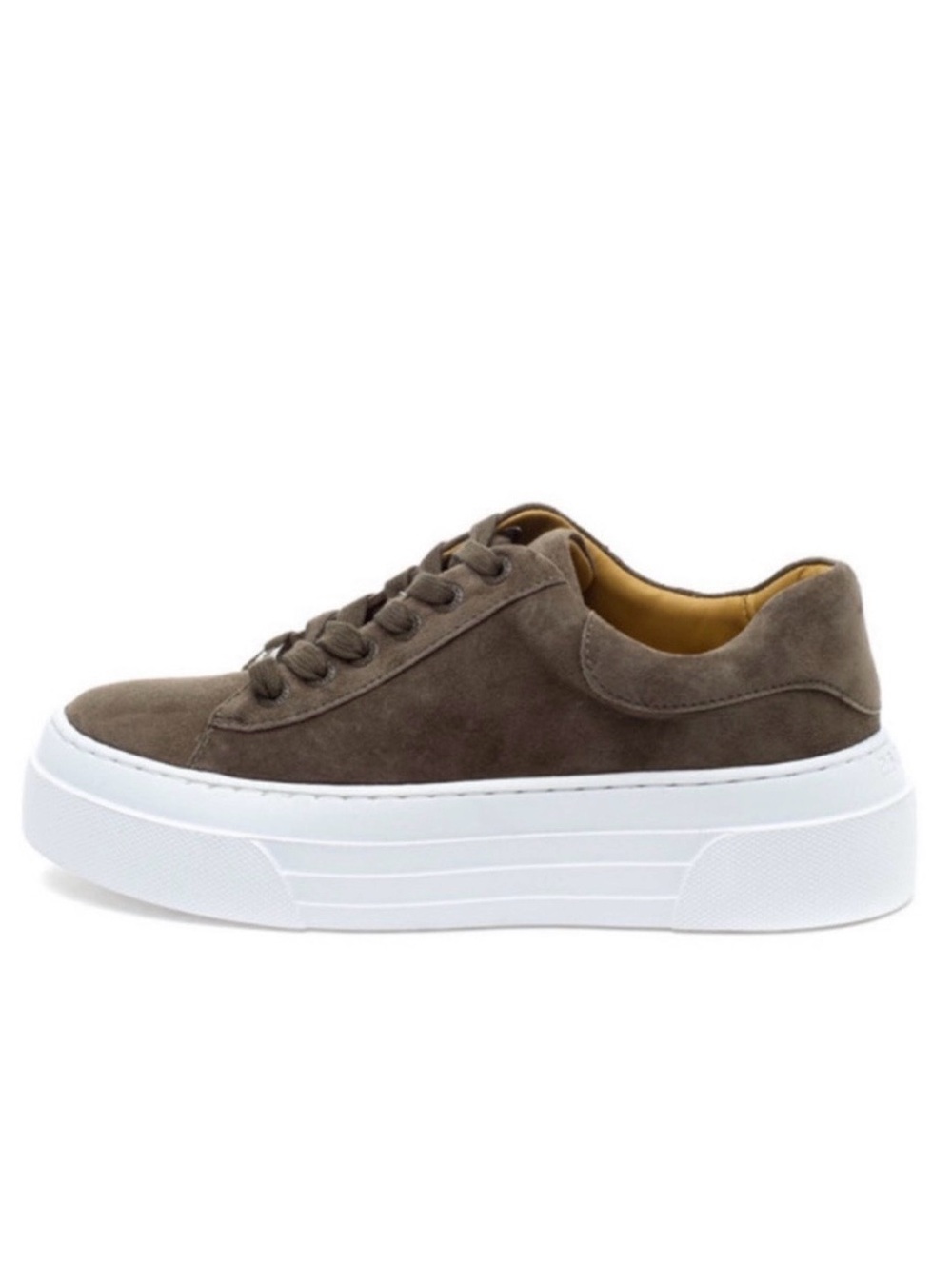 NWT J/SLIDES AMANDA Khaki Suede Sneaker